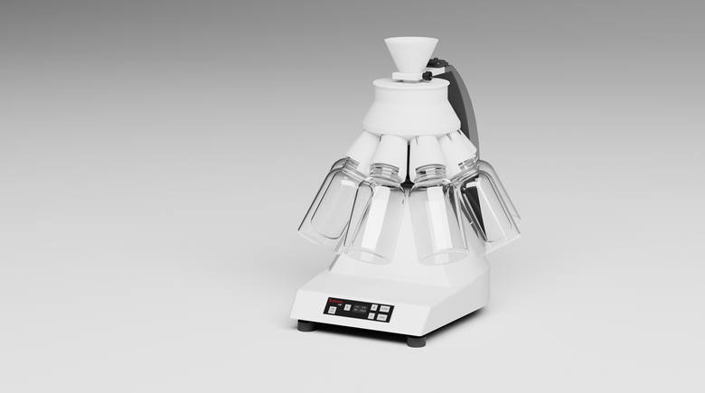 LABORETTE 27 Rotary Cone Sample Divider